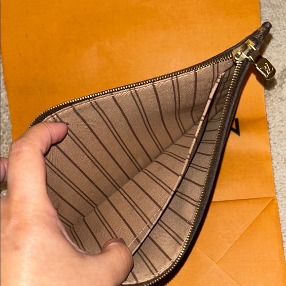 Louis Vuitton Brown Monogram Clutch - Picture 6 of 7